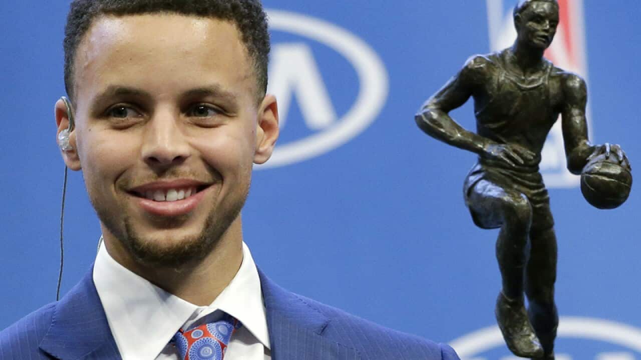 Golden State Warriors guard Stephen Curry