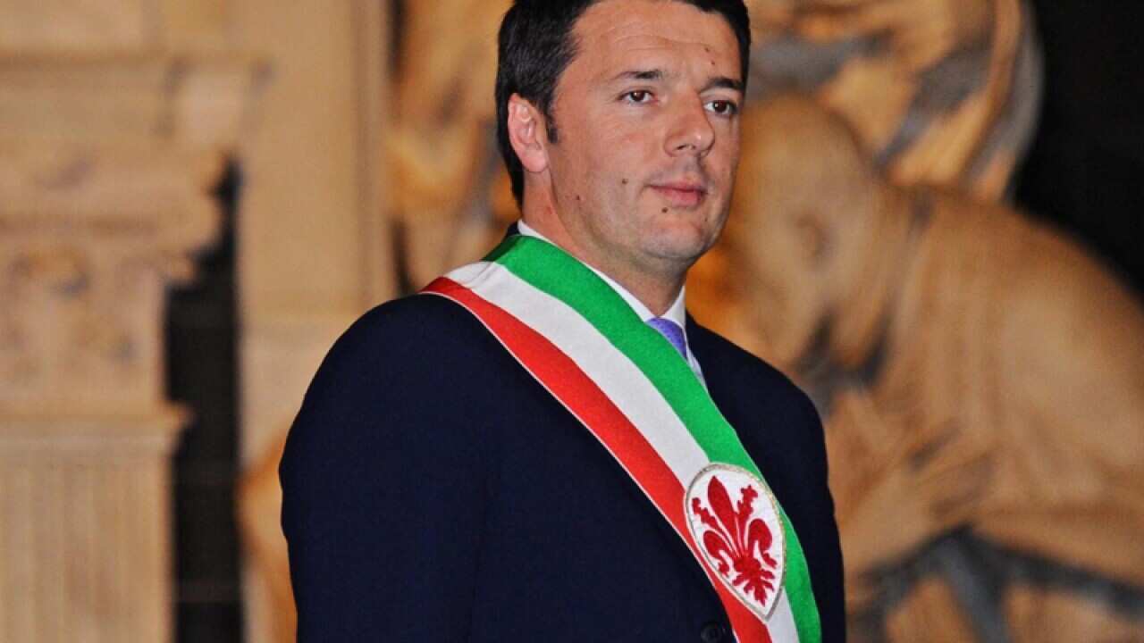 Democratic Party leader and Florence Mayor, Matteo Renzi