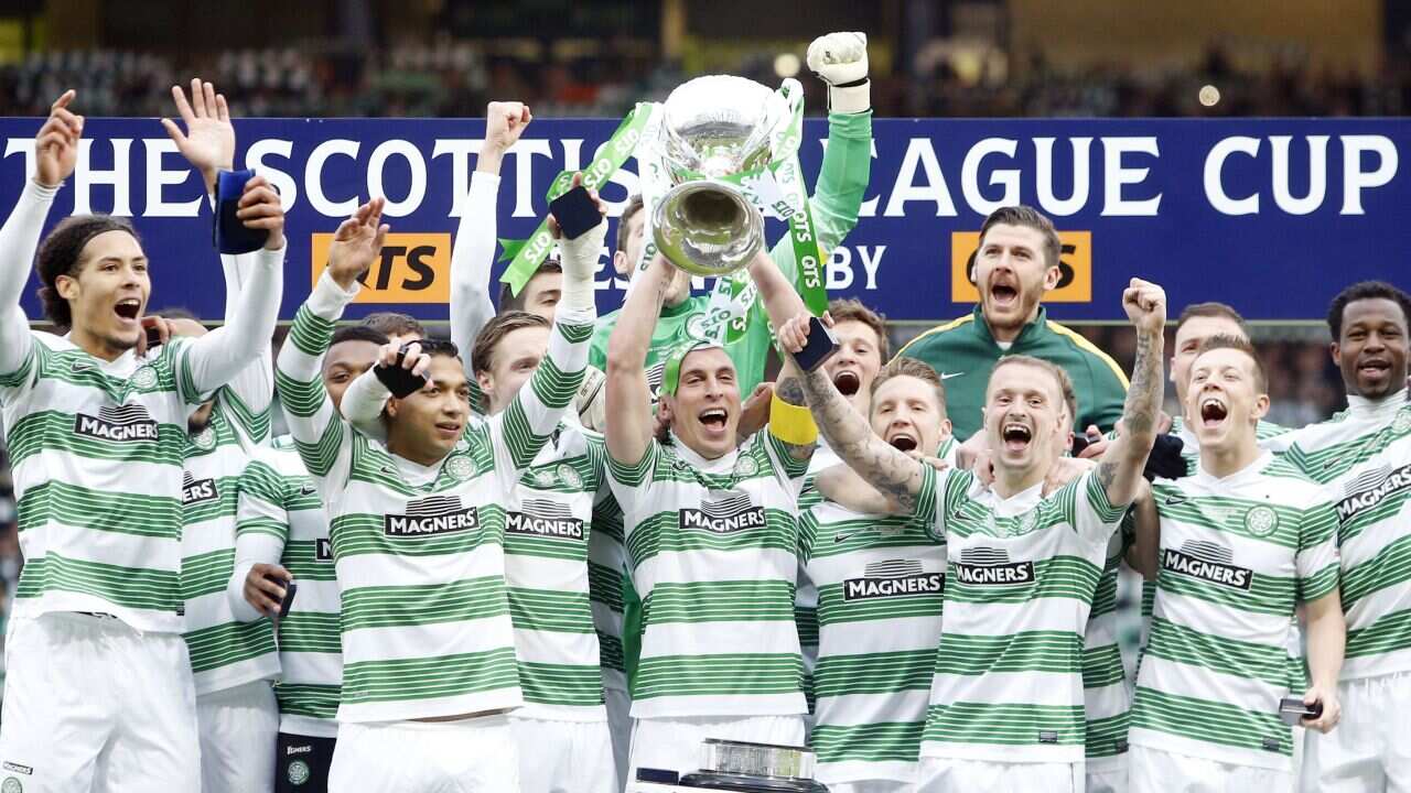 Ronny Deila Celtic Dundee United Scottish League Cup