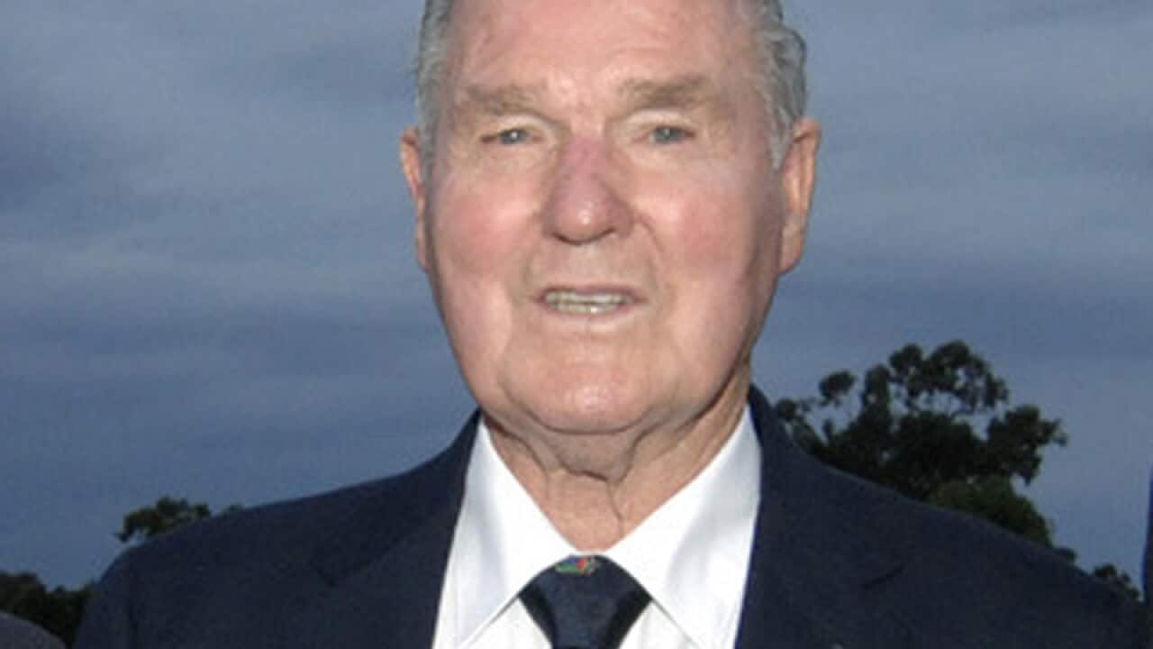 Australian golfing great Kel Nagle