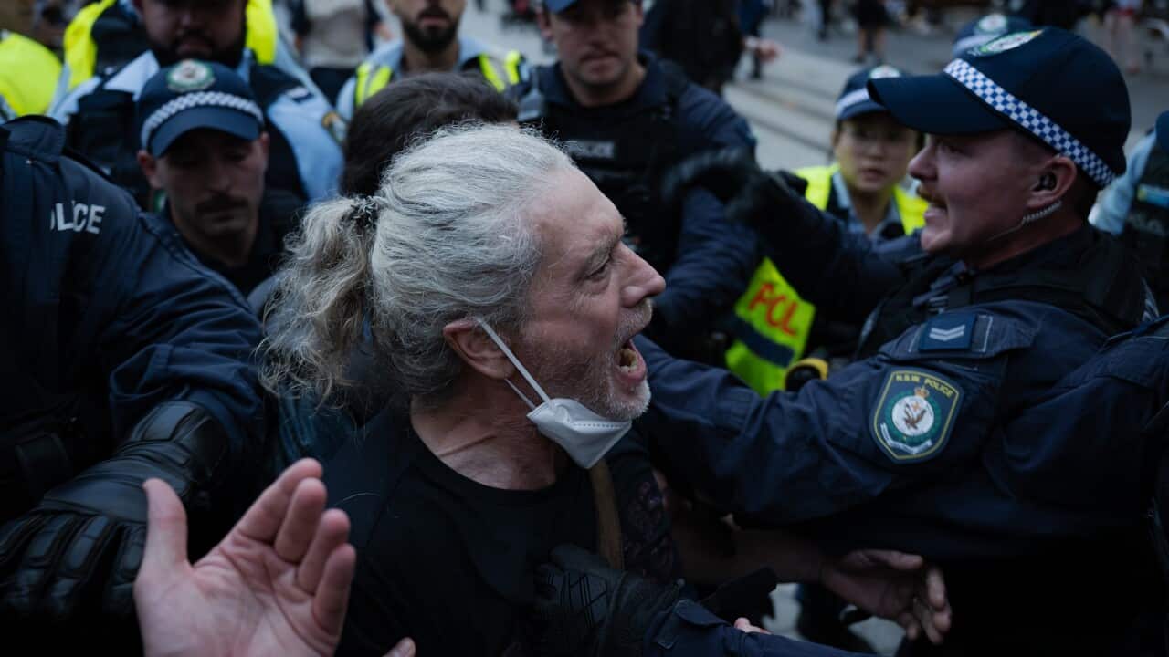 HERZOG AUSTRALIA VISIT PROTEST