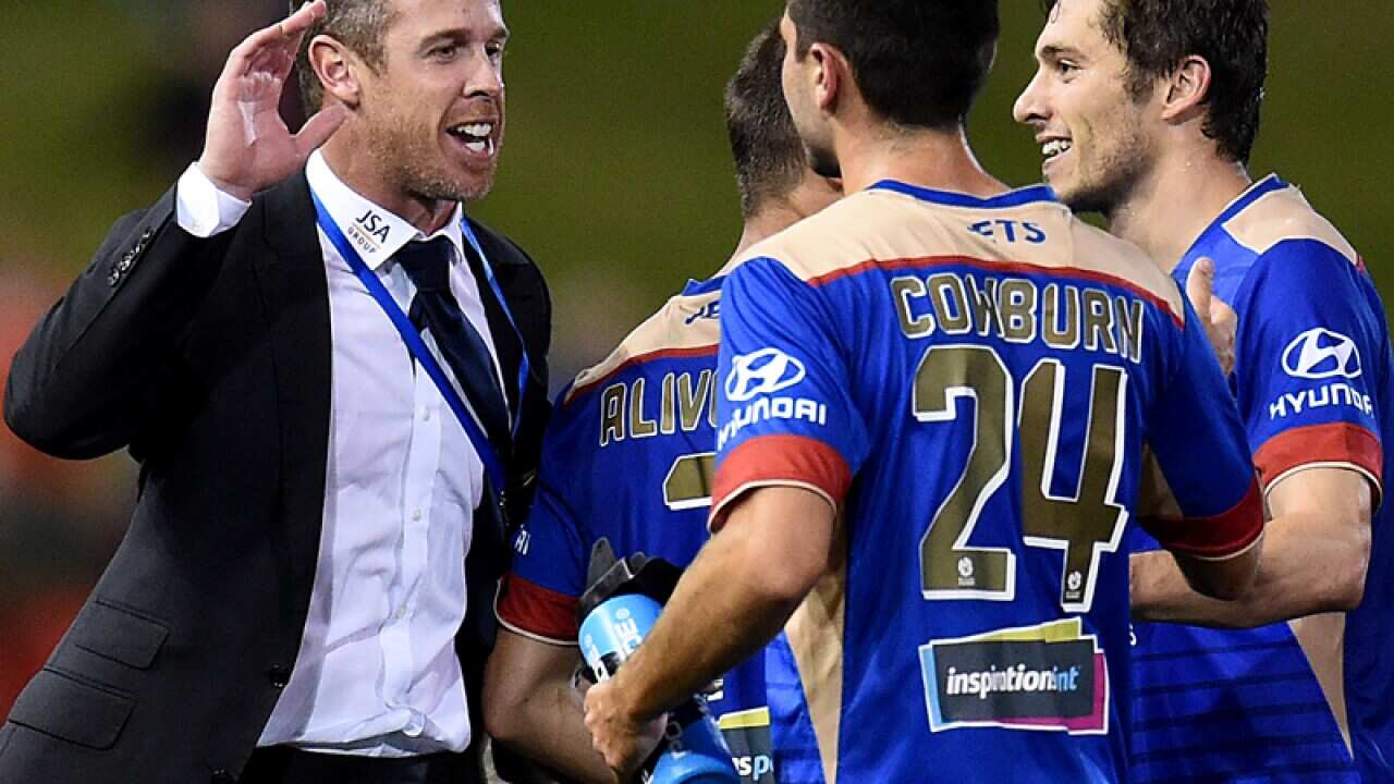 Jets coach Scott Miller