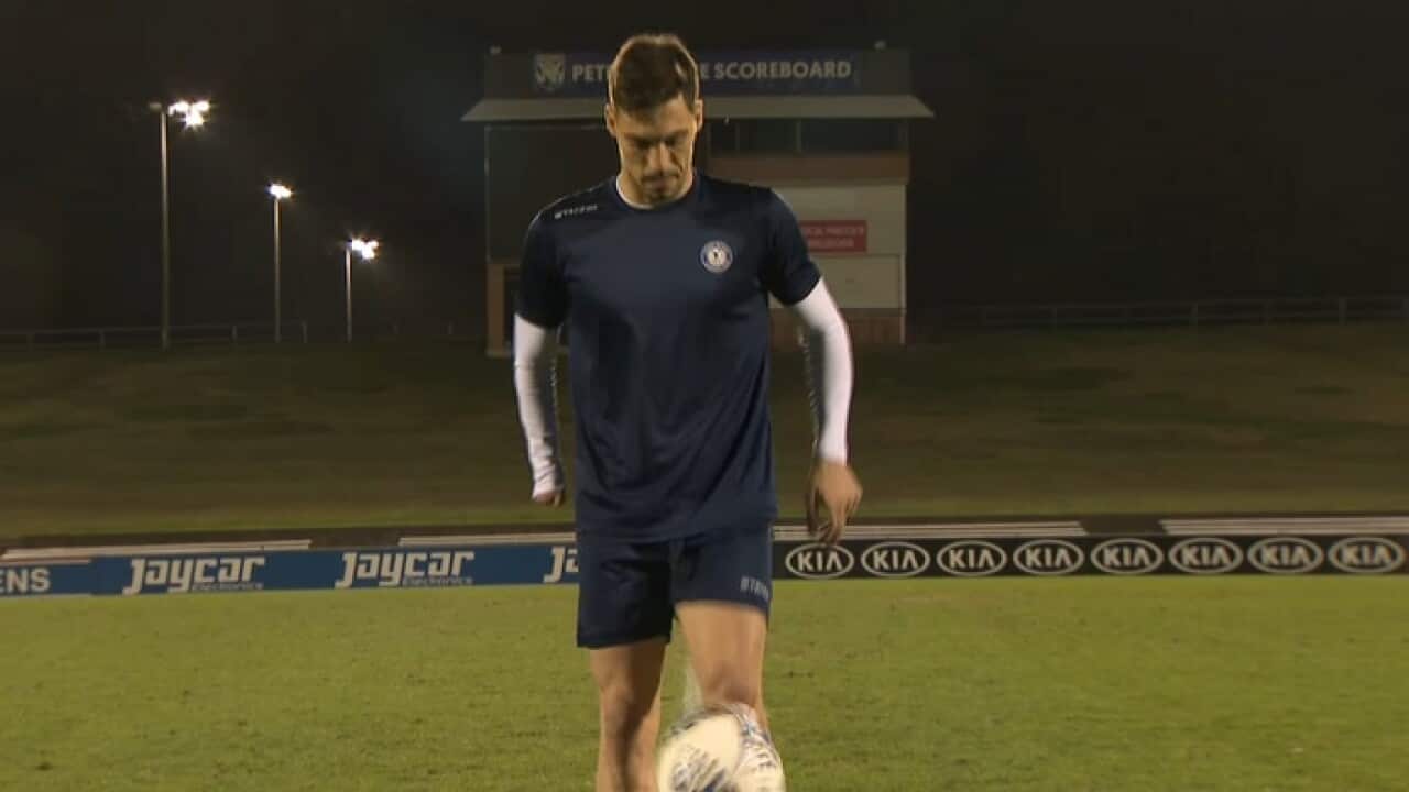 Footballer Alex Sanchez