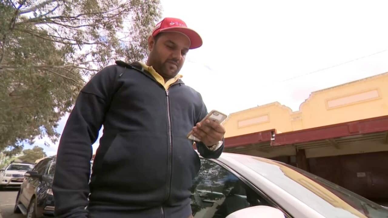 رائول، راننده یکی از اپلیکیشن های جابجایی مسافر در استرالیا