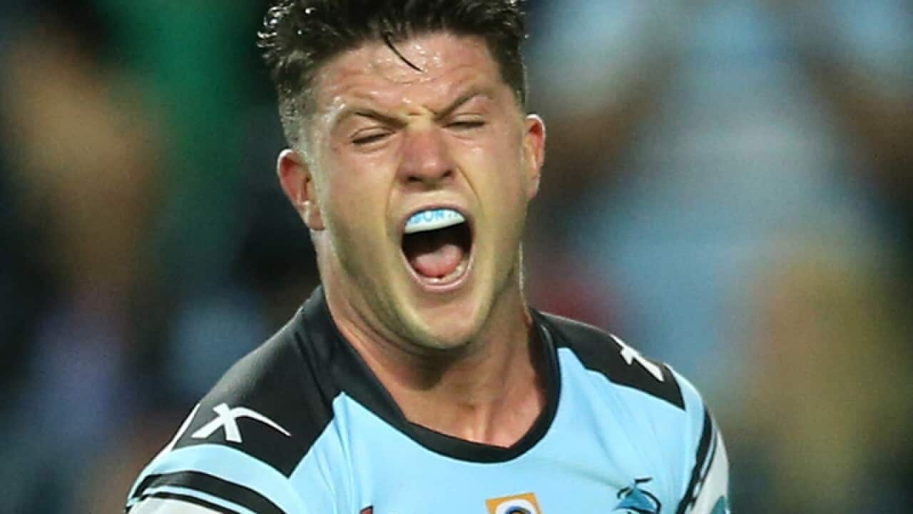 Chad Townsend of the Sharks