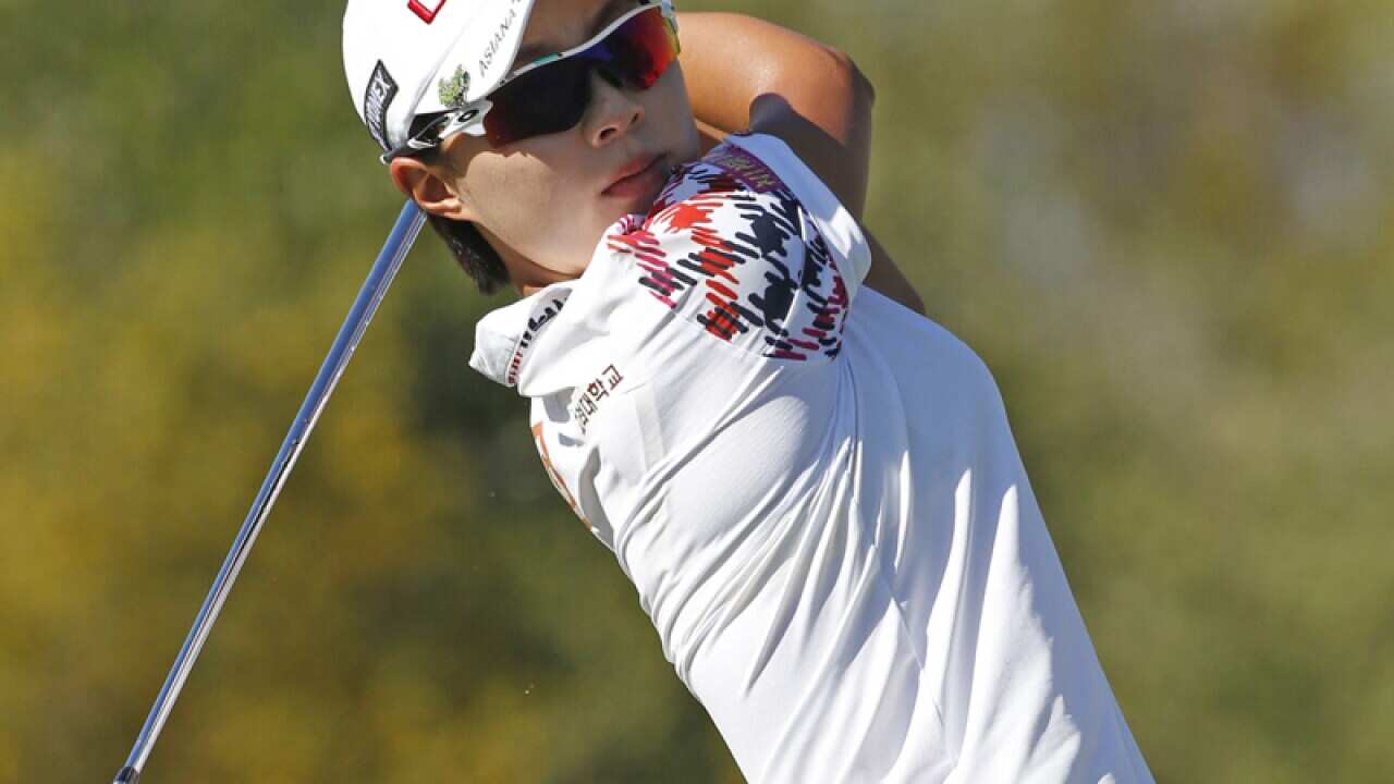 Hyo Joo Kim during the JTBC Founders Cup