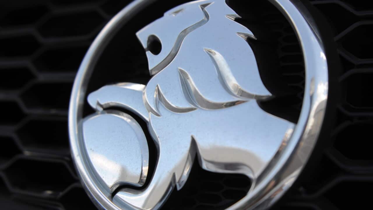 A Holden badge