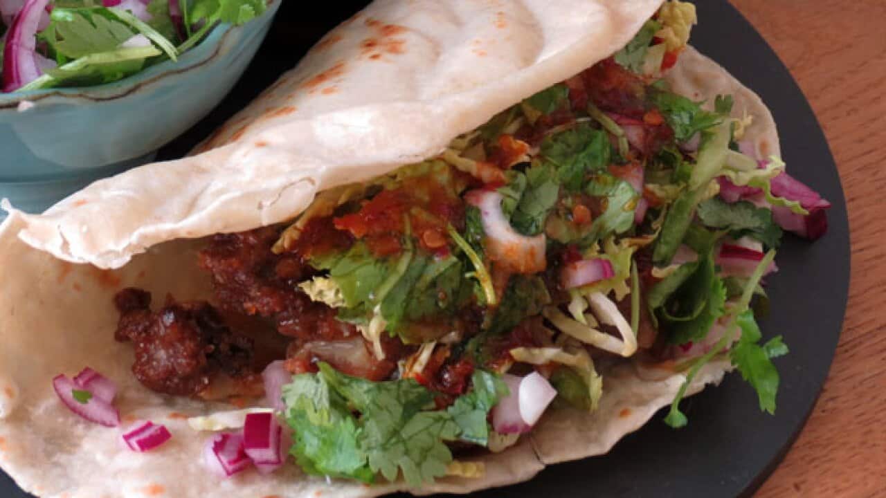 Korean BBQ tacos