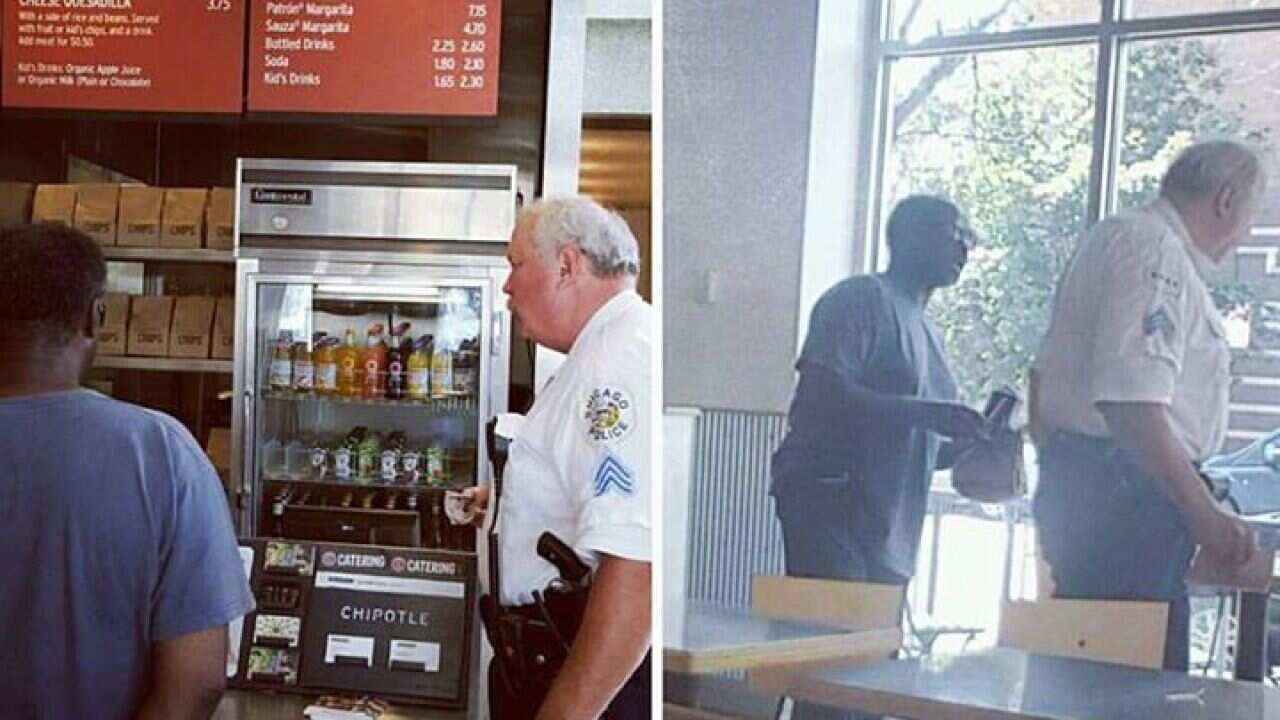 "He did not think he had done anything out of the ordinary. He did not want to brag about what he had done," Chicago Police posted.