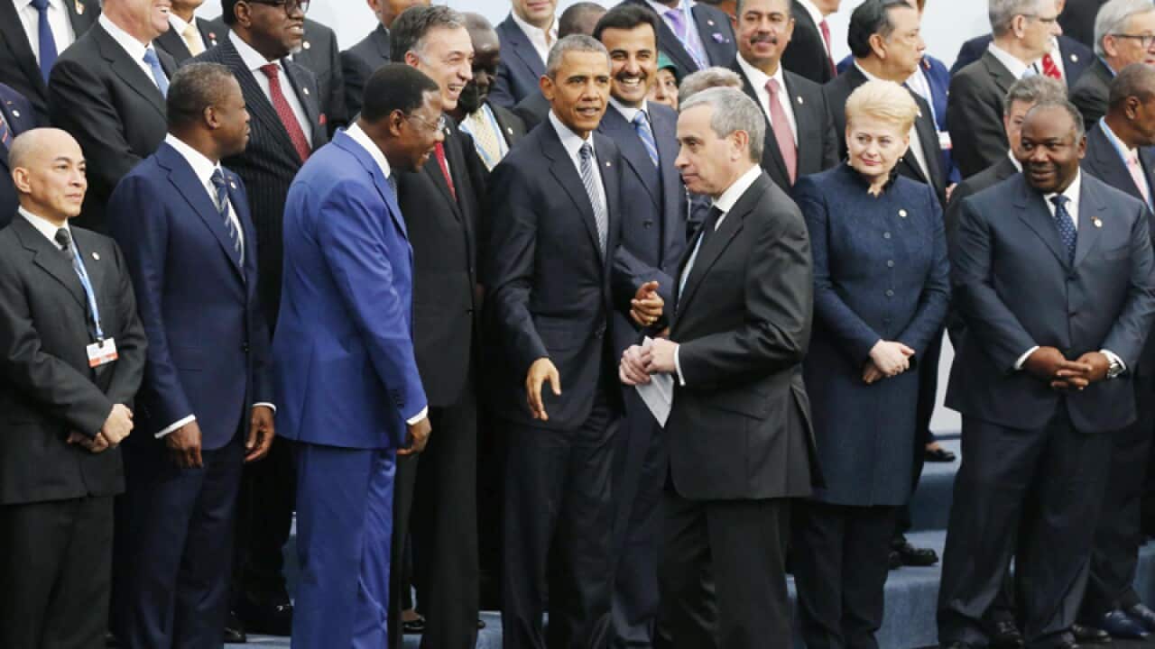 World leaders prepare for the start of a UN climate change summit