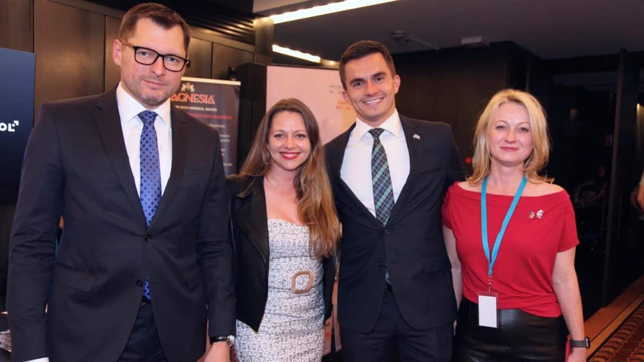 Tomas Ferko Slovak ambassador at opening night of CASFFA