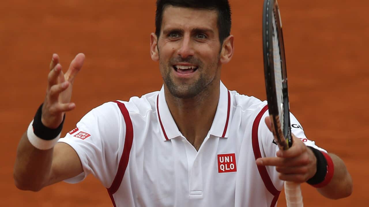 Serbia's Novak Djokovic
