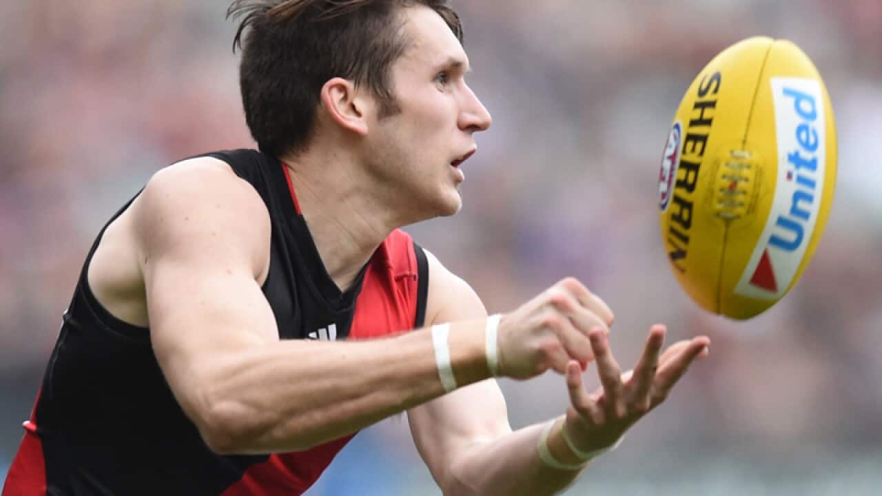 Elliott Kavanagh of the Bombers