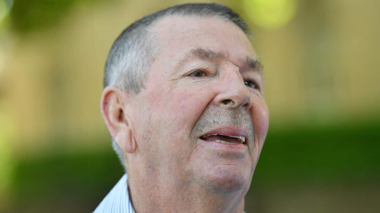 Australian cricketer Rod Marsh, seen here in 2018, has died