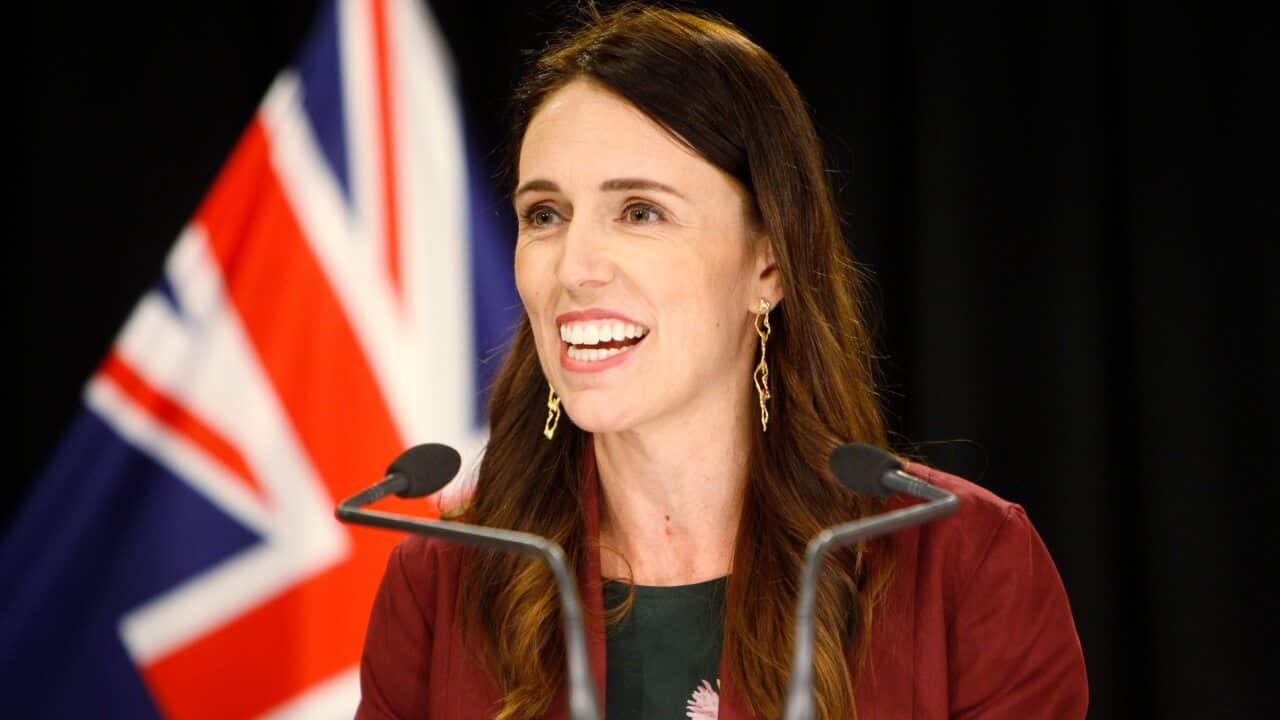 New Zealand Prime Minister Jacinda Ardern.