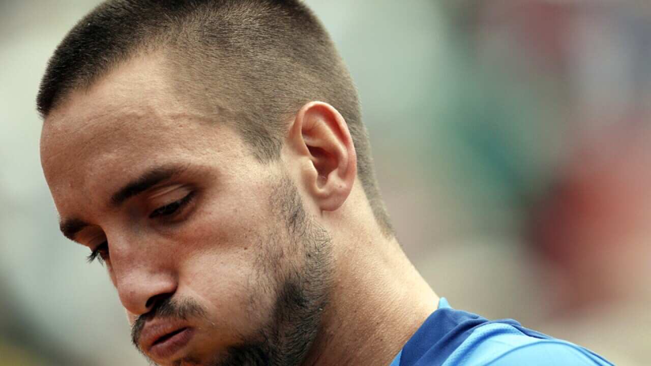 Serbia's Viktor Troicki