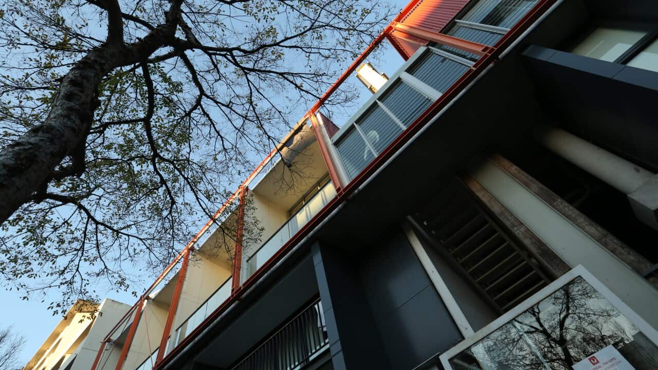 The apartments in Zetland.