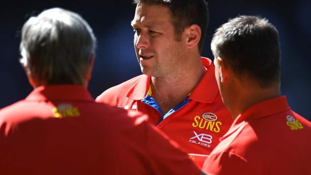Gold Coast coach Stuart Dew