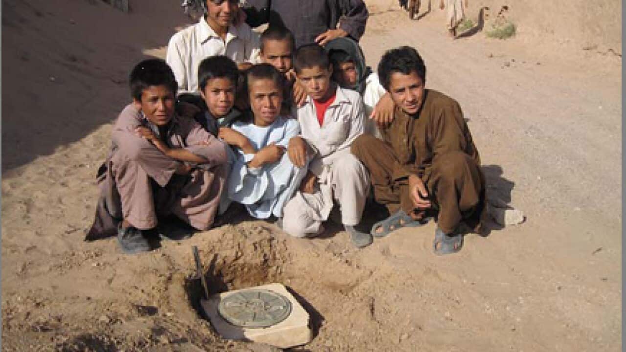 Afghanistan landmine