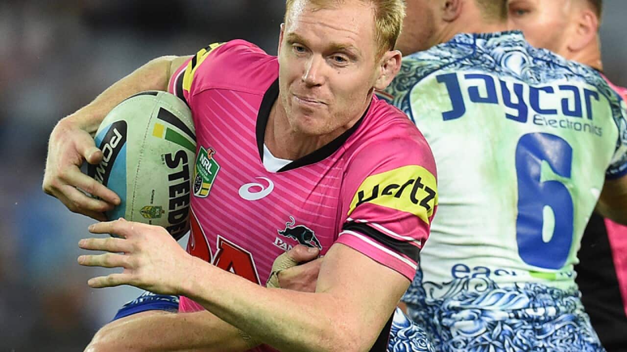 Peter Wallace of the Panthers