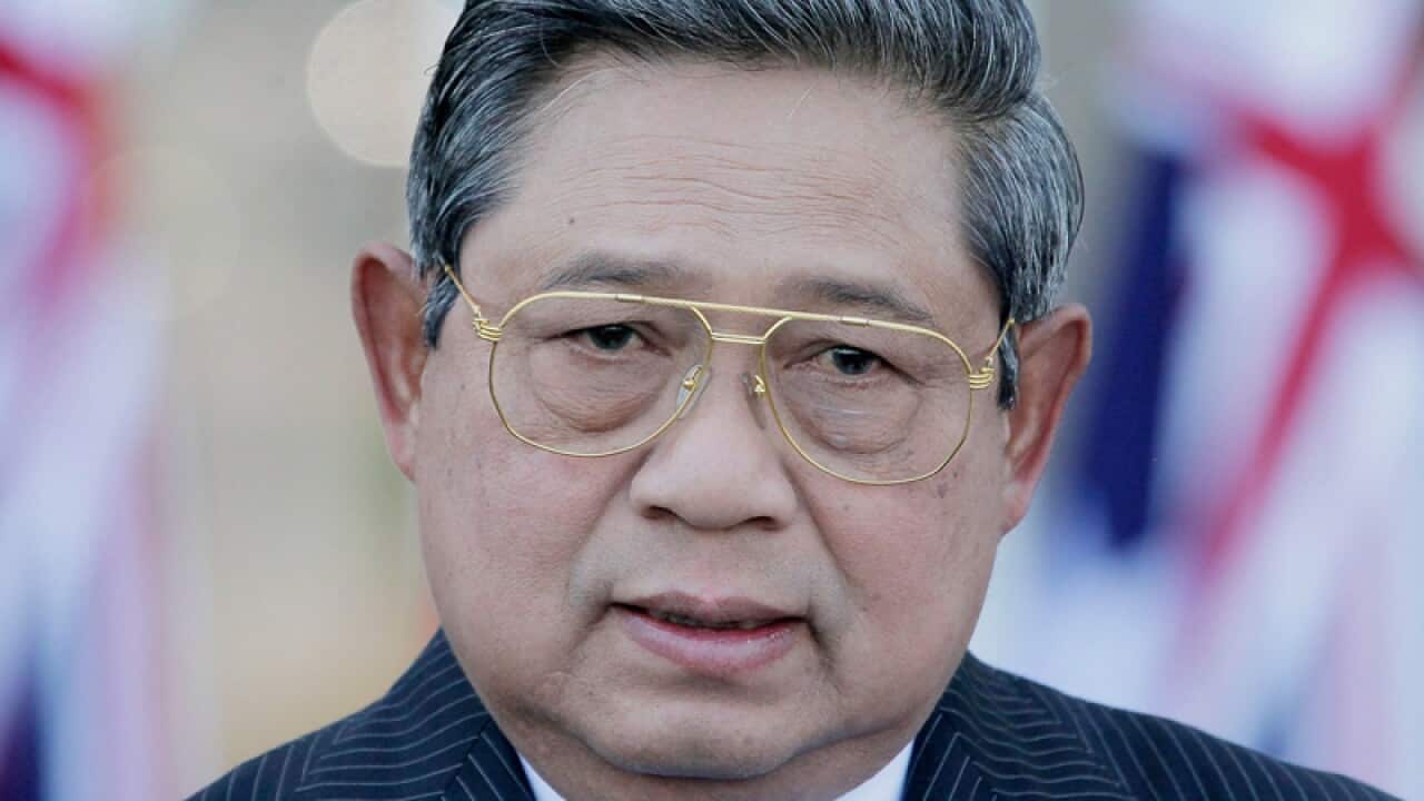 Indonesian President Susilo Bambang Yudhoyono