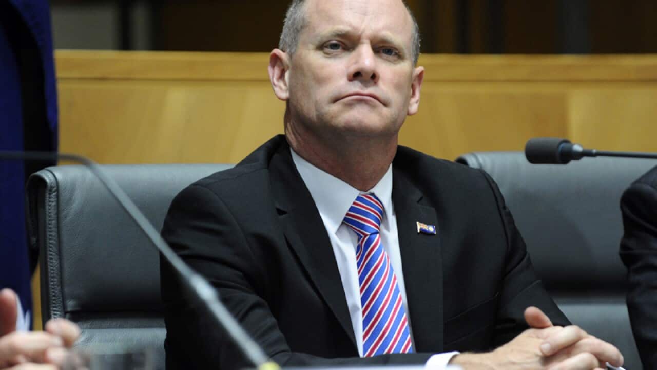 Queensland premier Campbell Newman