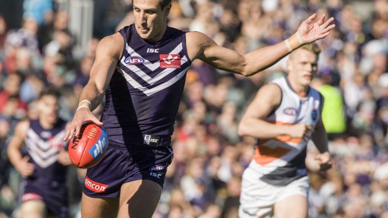 Matthew Pavlich of the Fremantle Dockers.