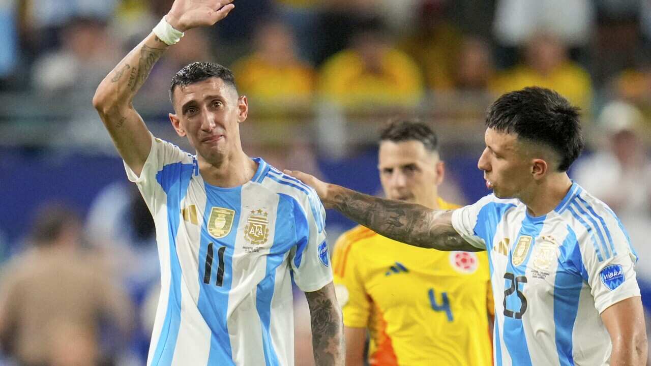 Copa America Soccer Argentina Colombia