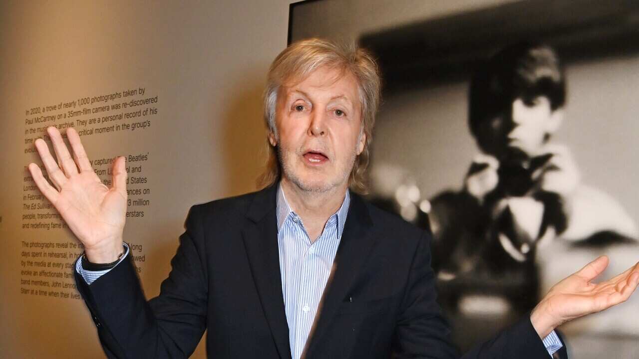 'Paul McCartney Photographs 1963-64: Eyes of the Storm' Private View At The National Portrait Gallery