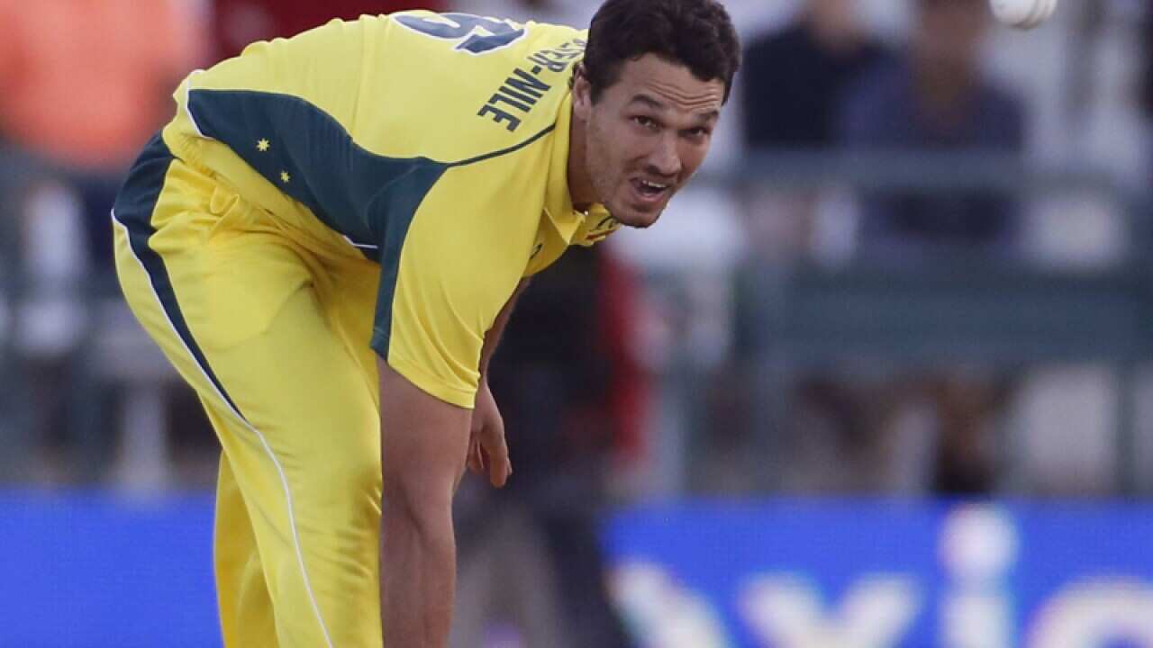 Australian bowler Nathan Coulter-Nile
