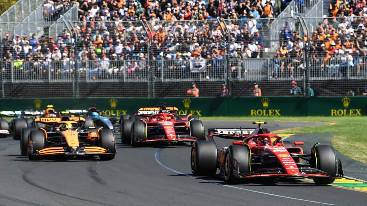 Carlos Sainz (Spain) of Scuderia Ferrari won the 2024 Australian Formula 1 Grand Prix at the Albert Park circuit, Melbourne