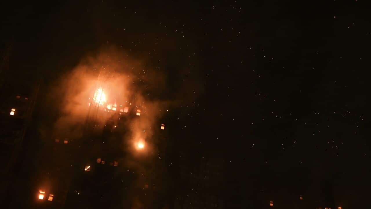 Hong Kong Building Fire