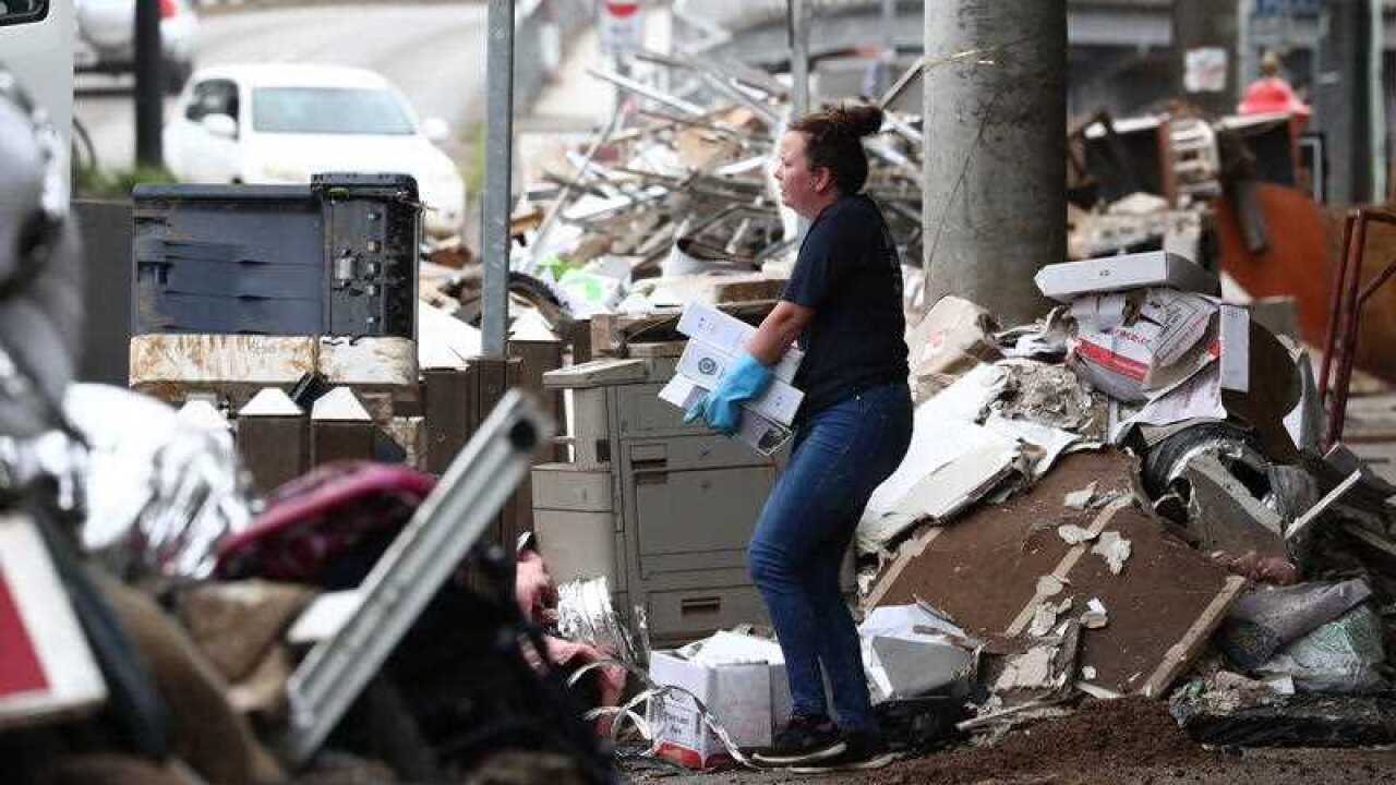 Locals are cleaning up after floods ravaged Lismore and surrounding communities.
