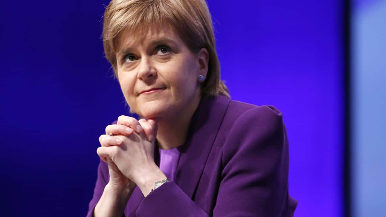 First Minister Nicola Sturgeon