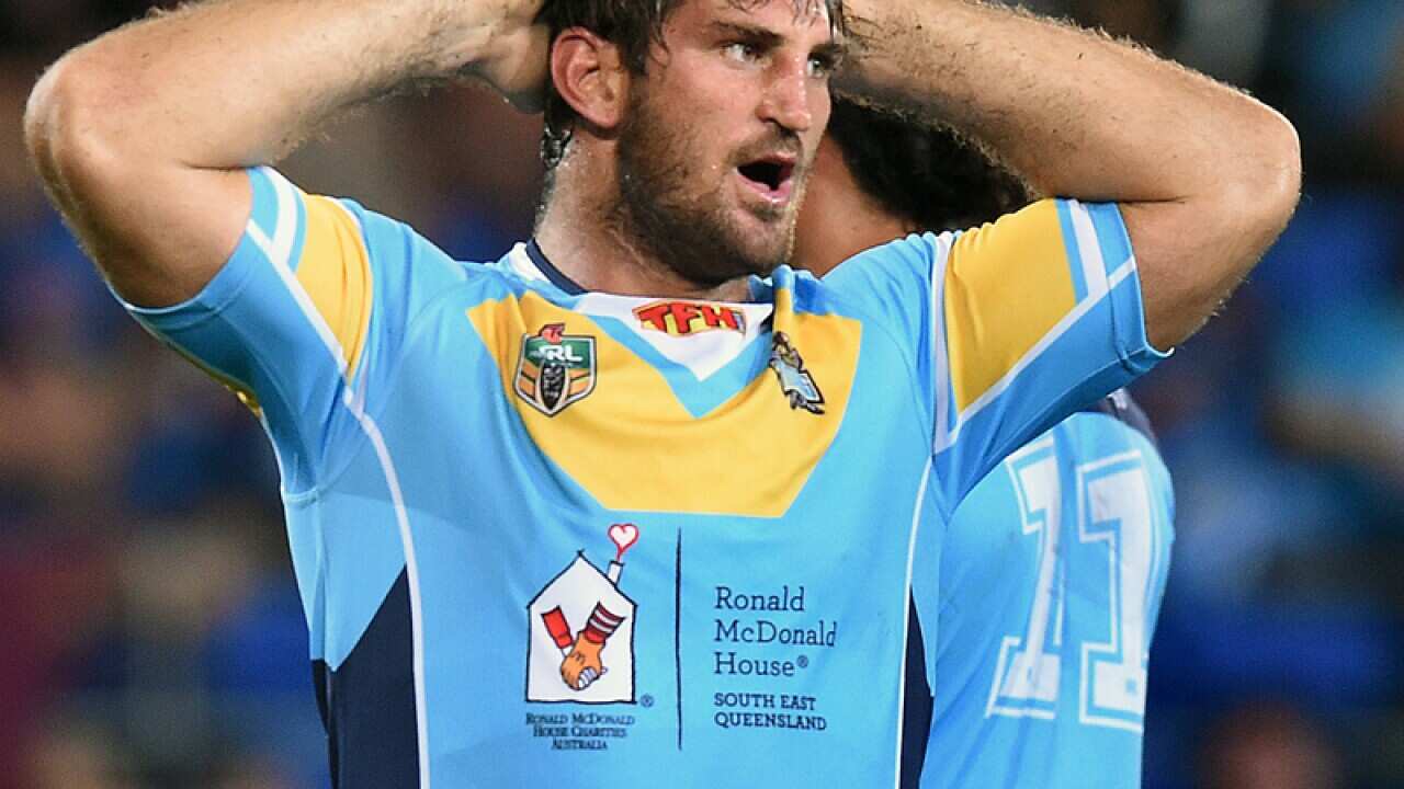 Gold Coast NRL player Dave Taylor
