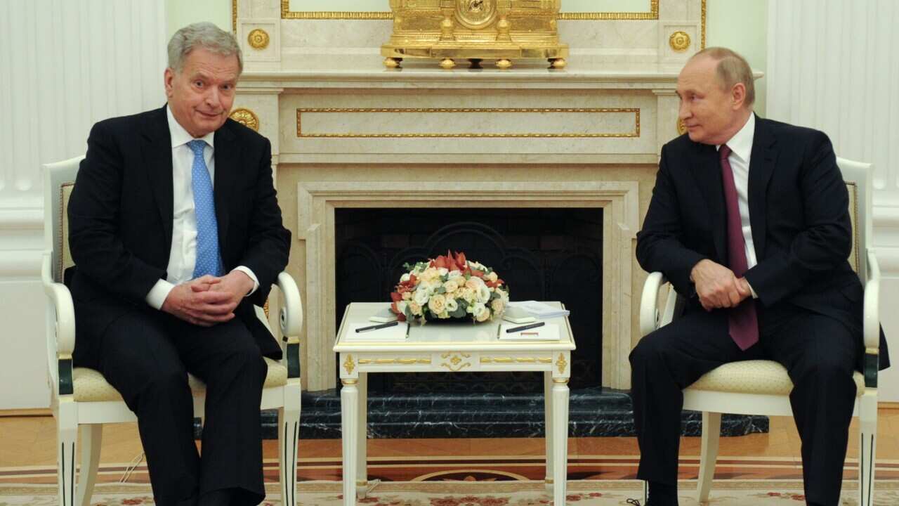 Sauli Niinistö ja Vladimir Putin
