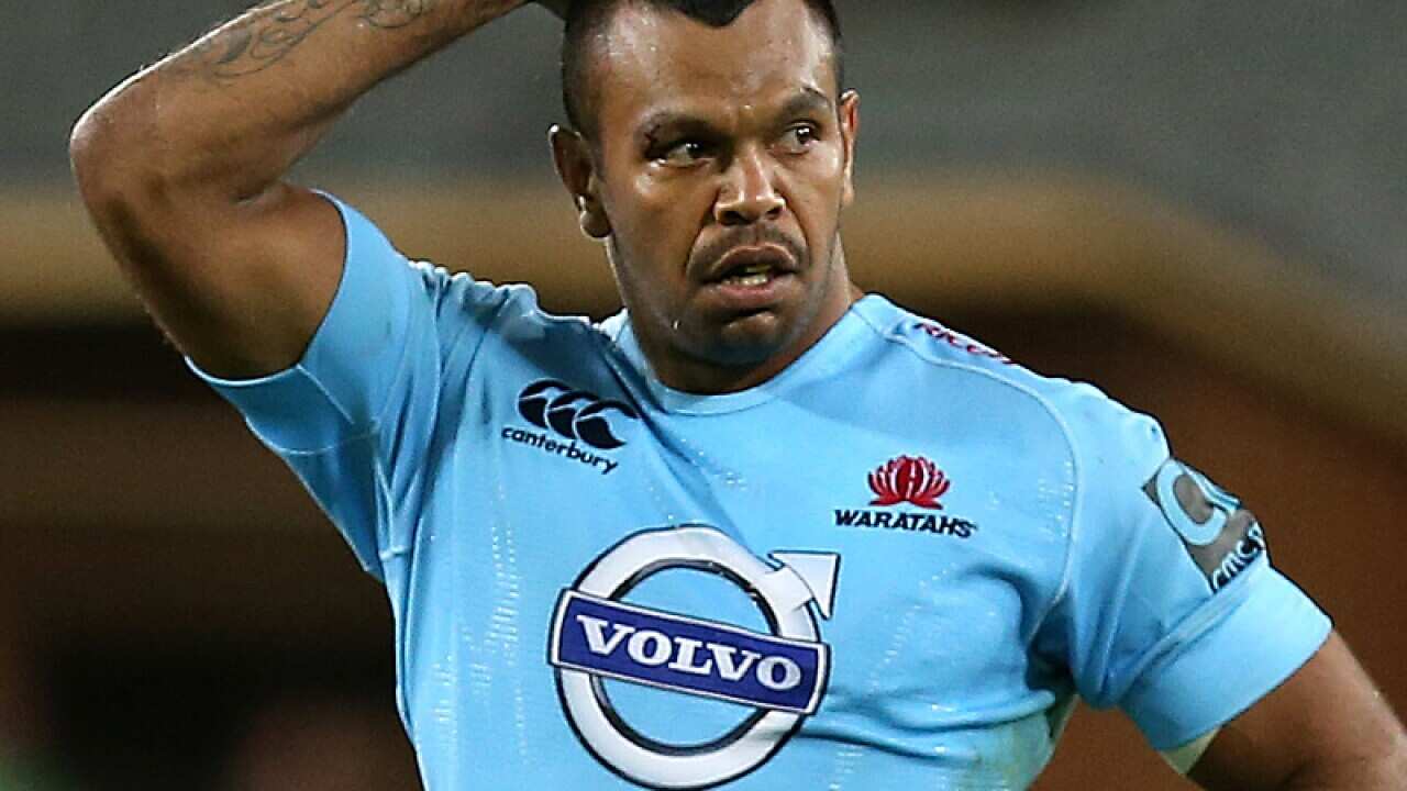 Waratahs player Kurtley Beale