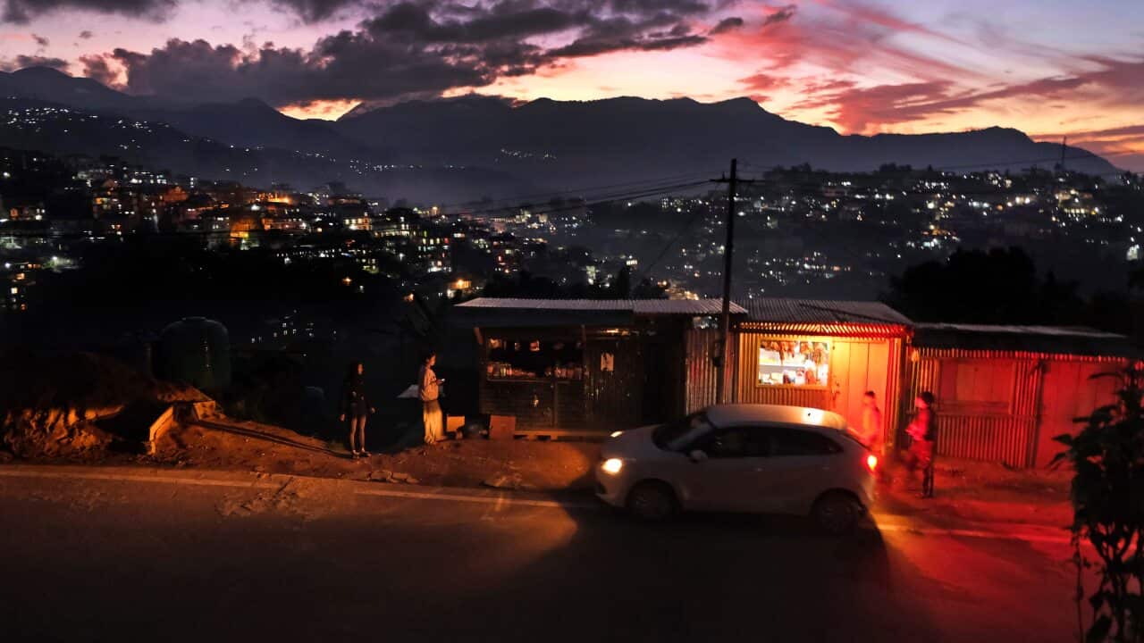 A view of Kohima, the capital of the northeastern Indian state of Nagaland, where the incident took place.