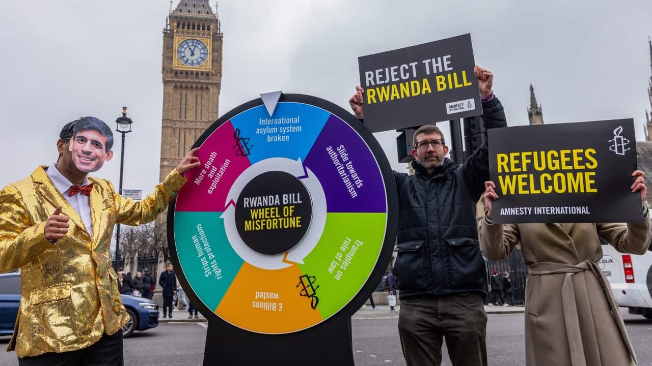 Amnesty International UK Call For Rejection Of Rwanda Bill London