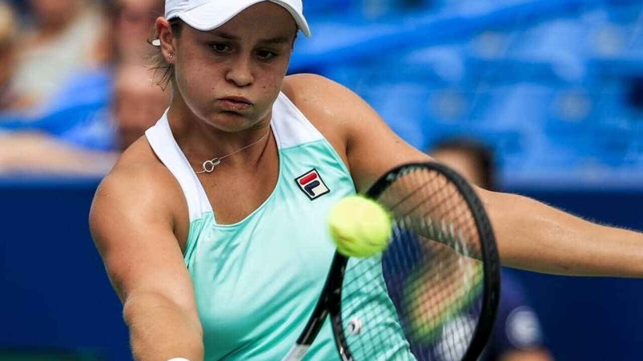 Australian tennis ace Ashleigh Barty
