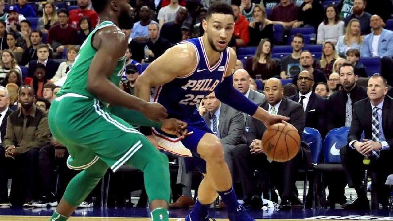 Ben Simmons in action
