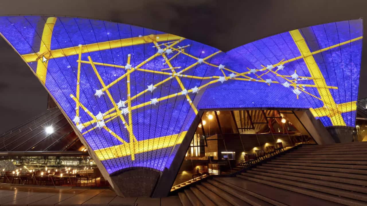 Opera House Lights up with Badu Gili: Celestial - Vimarsana News