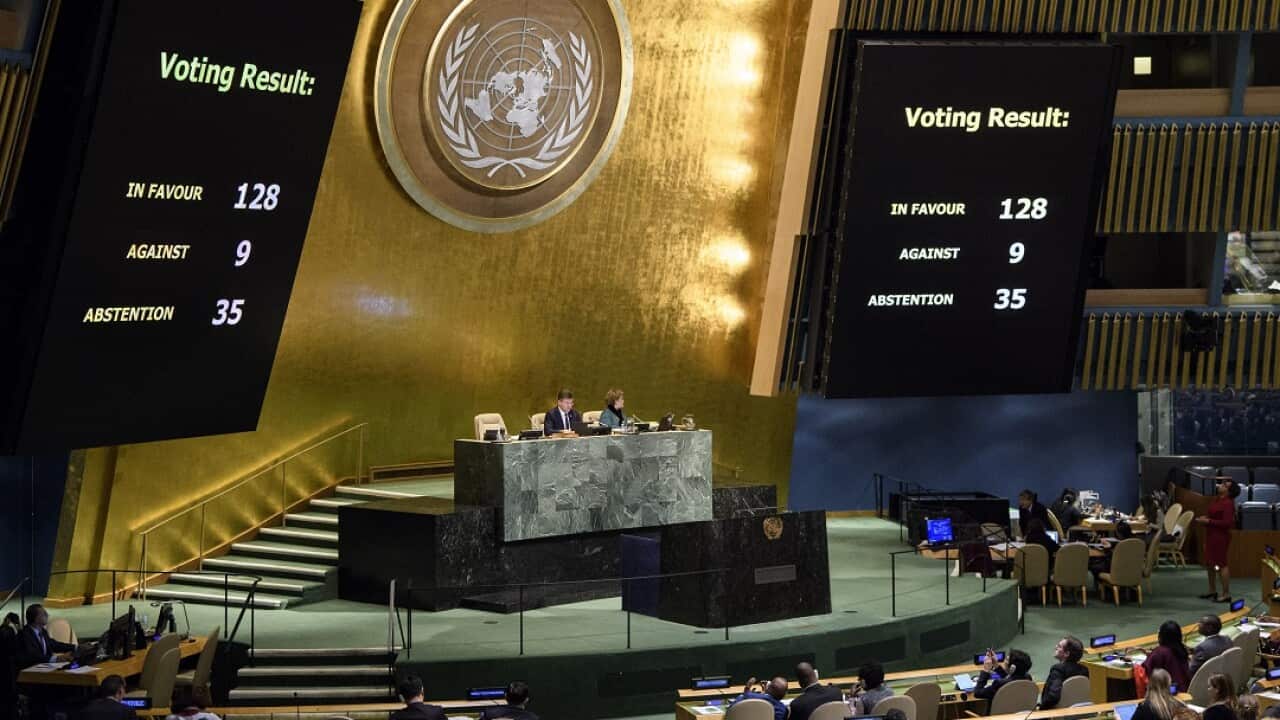 Some 128 countries have defied Donald Trump to vote against Jerusalem as Israel's capital at the UN.