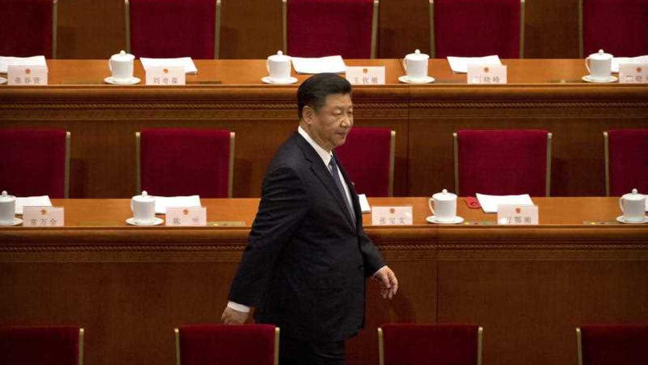 China's president Xi Jinping 