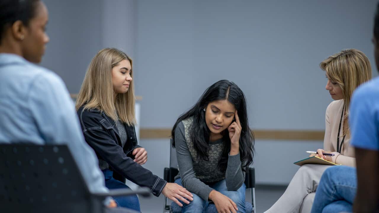 Group mental health counselling