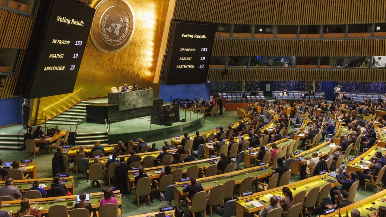 USA UN ISRAEL PALESTINIAN CONFLICT