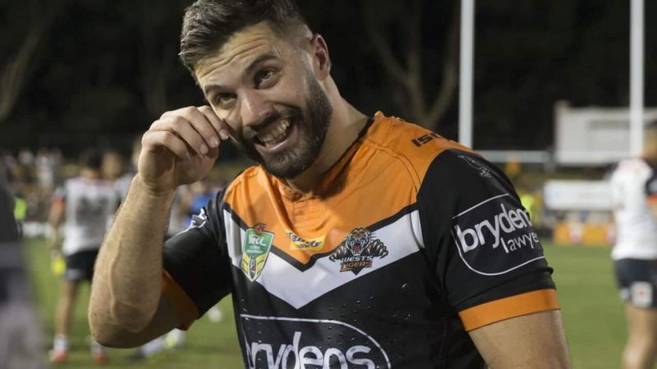 Wests Tigers fullback James Tedesco