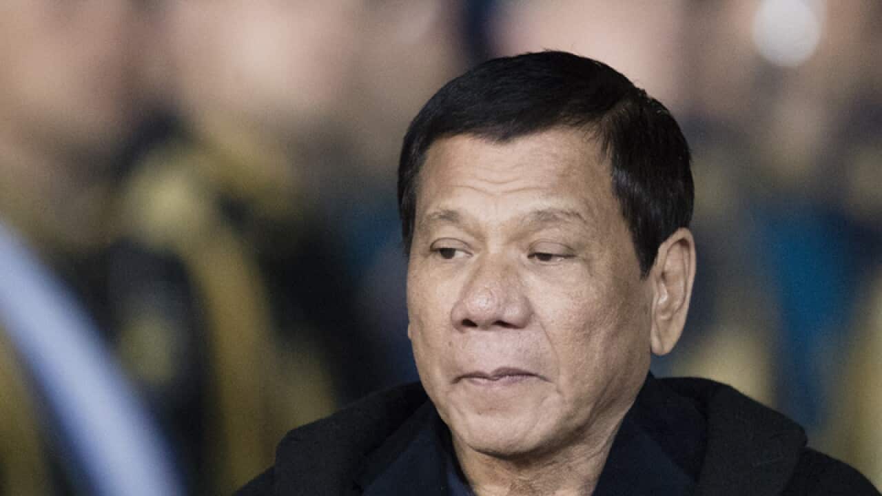 Philippine President Rodrigo Duterte