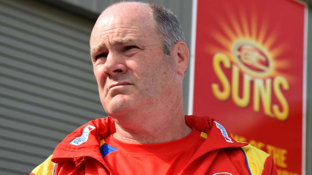 Gold Coast Suns Head Coach Rodney Eade.