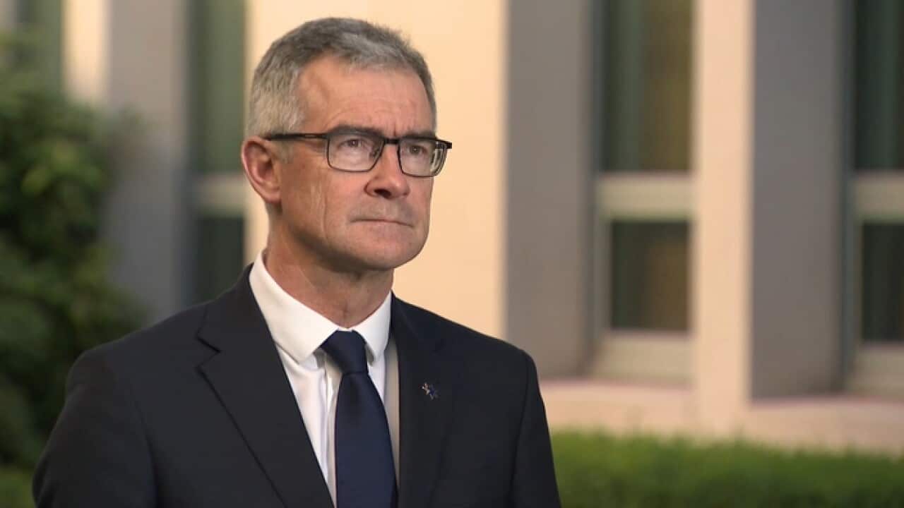 : James Pearson, head of the Australian Chamber of Commerce and Industry (SBS)